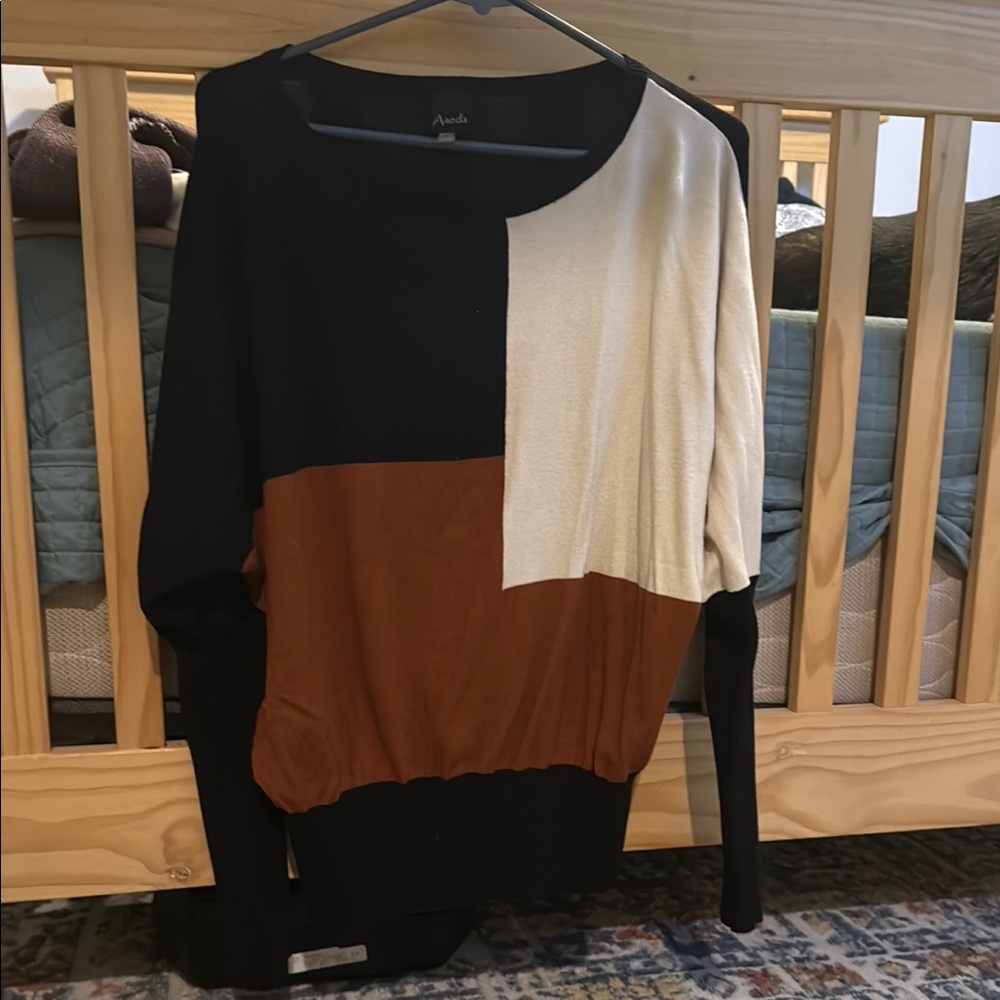 Multi Color Block Sweater